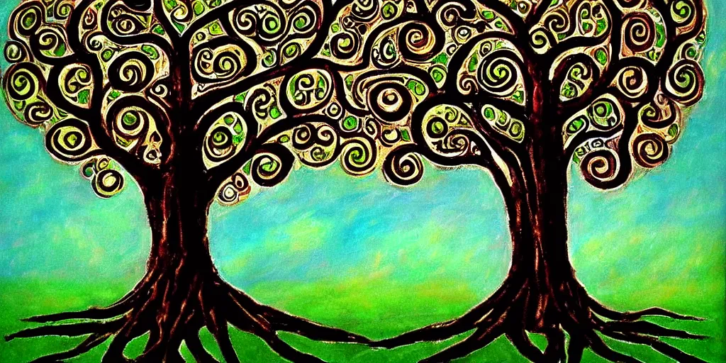Prompt: tree of life by an artist