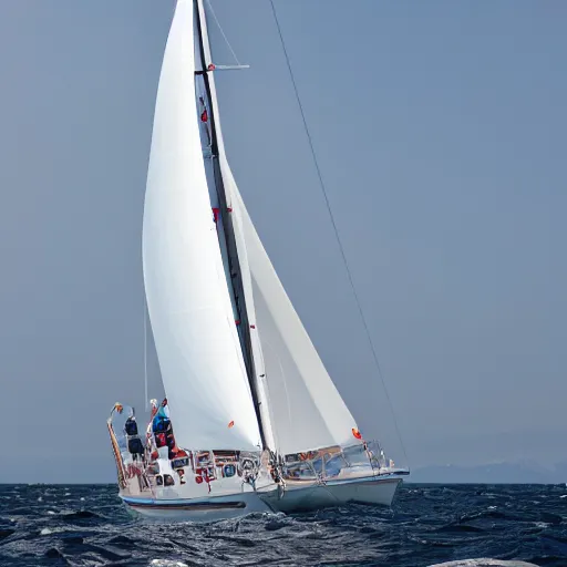 Image similar to action shot of merit 25 with spinnaker #sailing #dslr