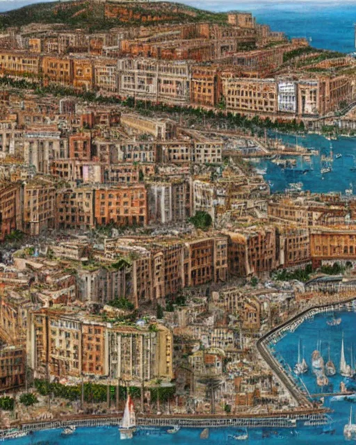 Image similar to naples by frank franzetta, 4 k, hyper detailed