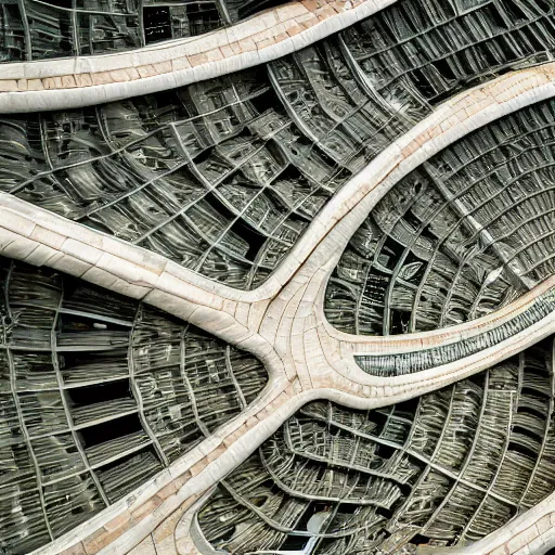 Image similar to 8 k photography from a strange alien city, organic buildings