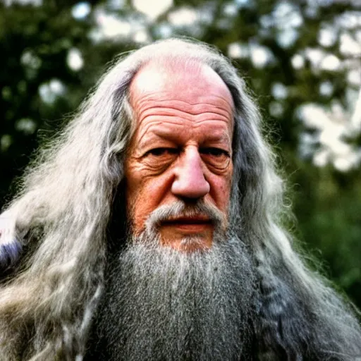 Image similar to werner herzog as gandalf