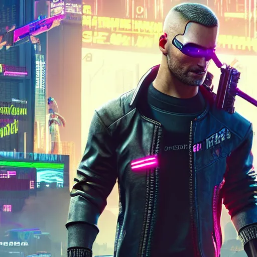 Prompt: Cyberpunk 2077 if it had two more years of development time