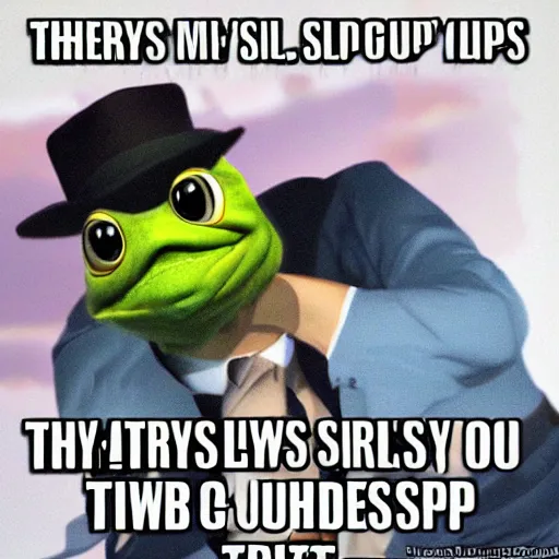 Image similar to they call him mr slippy fist ✊