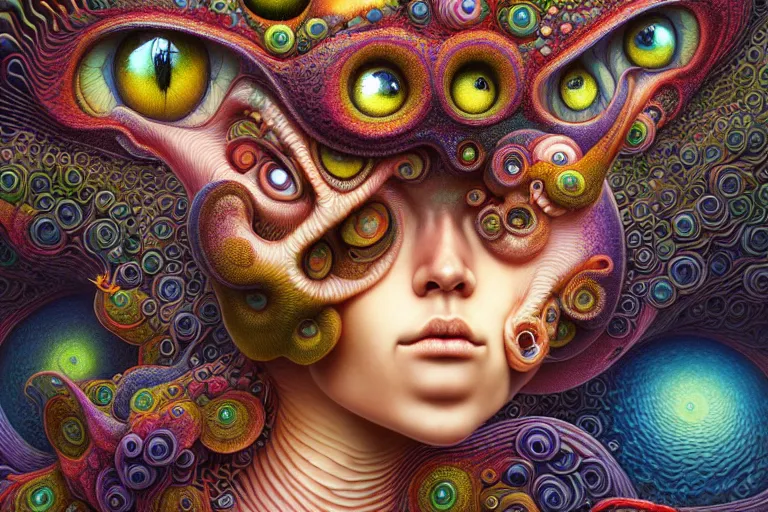 Image similar to art by yoko d'holbachie feat naoto hattori, caitlin hacket and hannah yata featuring archan nair. visionary psychedelic fineart painting. gigapixel resolution. intricate detailed. beautiful dramatic cinematic. in the style of subject zero. hyperrealistic render. dreamy blurry pastel aquarel background.