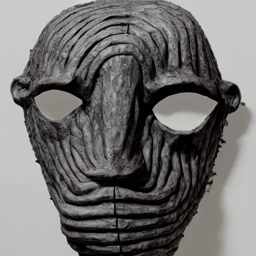 Image similar to monster mask by louise bourgeois