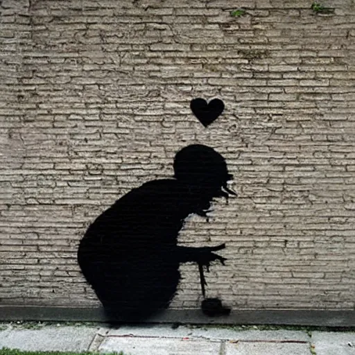 Image similar to image by banksy