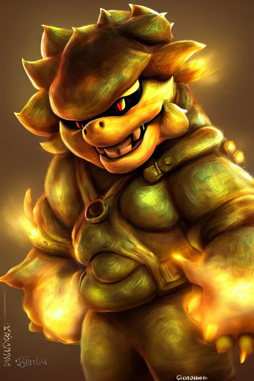 Image similar to bowser, highly detailed, digital art, sharp focus, ambient lighting, trending on art station