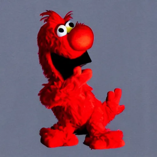 Prompt: elmo as scarface