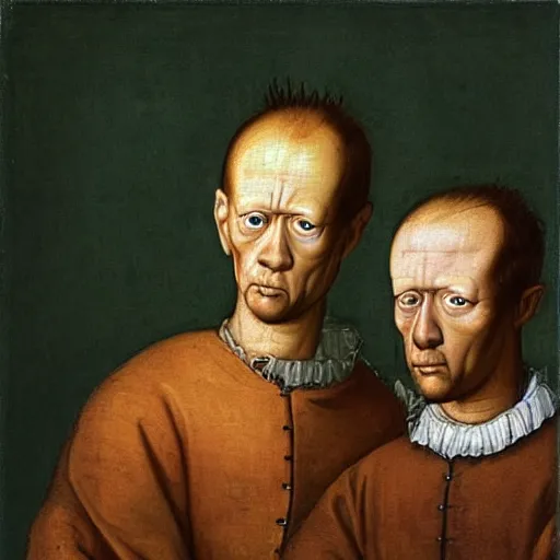 Prompt: “ portrait of Beavis and Butthead in a renaissance painting”