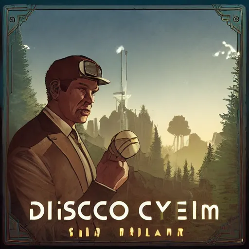 Image similar to disco elysium cover