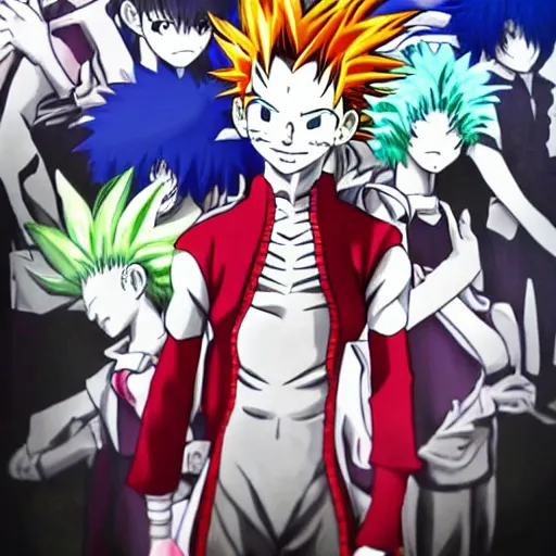 Image similar to hisoka, hunter x hunter, anime