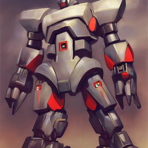 Image similar to combat mecha by fiona staples, fernando botero