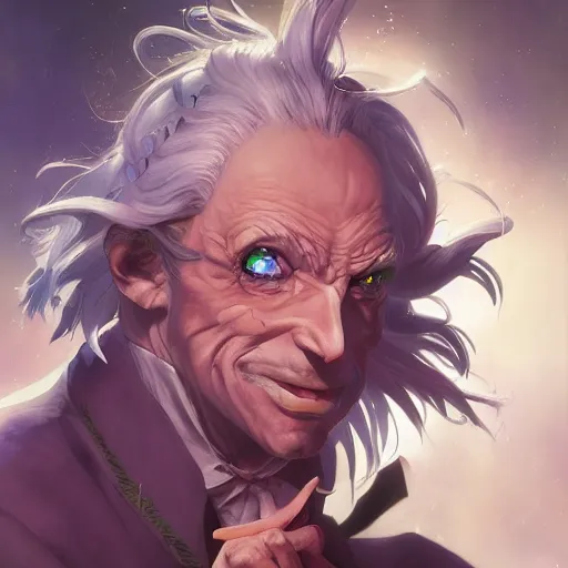 Image similar to An anime portrait of Old Gregg, by Stanley Artgerm Lau, WLOP, Rossdraws, James Jean, Andrei Riabovitchev, Marc Simonetti, and Sakimichan, tranding on artstation