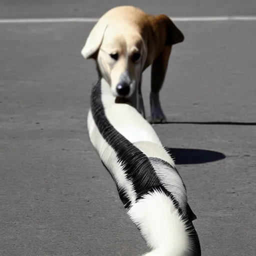 Image similar to very long dog, photograph