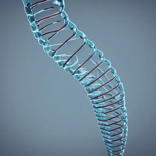 Prompt: Tornado made of DNA, 3d render, smooth, detailed, low poly