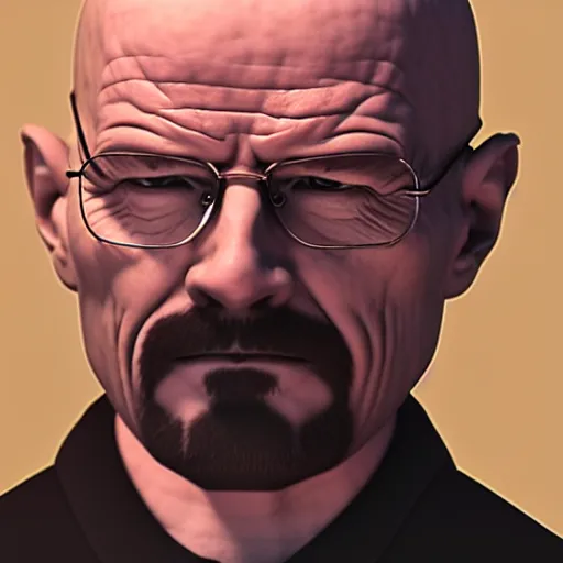 Image similar to walter white's face on a snowball!!!!!, hyperdetailed, artstation, cgsociety, 8 k