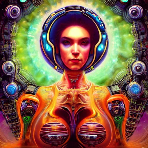 Image similar to lofi fractal cosmic divine biopunk portrait, pixar style, by tristan eaton stanley artgerm and tom bagshaw.