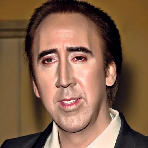 Prompt: nicholas cage in genshin impact