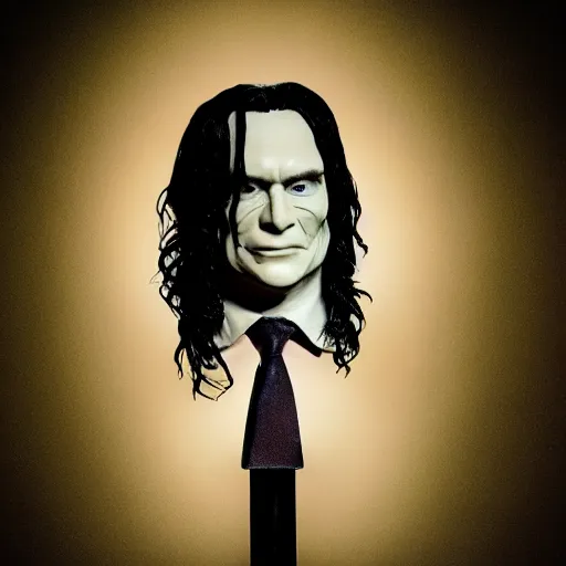 Image similar to melting tommy wiseau, dramatic lighting, horror lighting, 8k