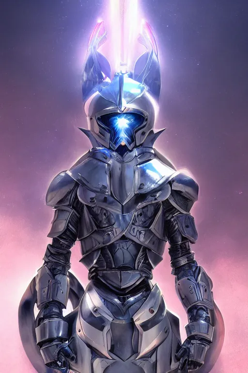 Image similar to helmet armor guardian destiny in witch queen illumination ray tracing hdr fanart arstation by sung choi robot ninja mask and eric pfeiffer and gabriel garza and casper konefal