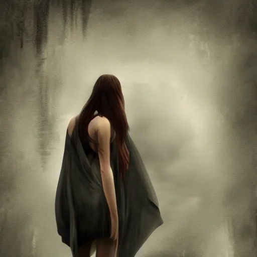 Image similar to moistcritikal, casually dressed, cinematic, gloomy background, realistic, digital art, character art, 8 k