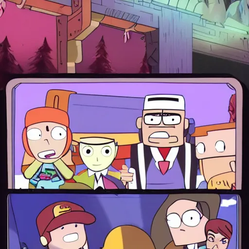 Image similar to lost episode if gravity falls