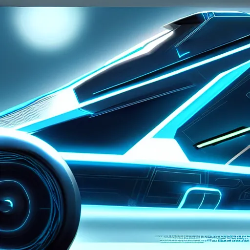 Image similar to tron legacy lightcycle, intricate, highly detailed, photorealistic, digital painting, artstation, realistic, illustration, smooth, sharp focus, art by scott davidson, albert aublet, krenz cushart, artem demura, mucha