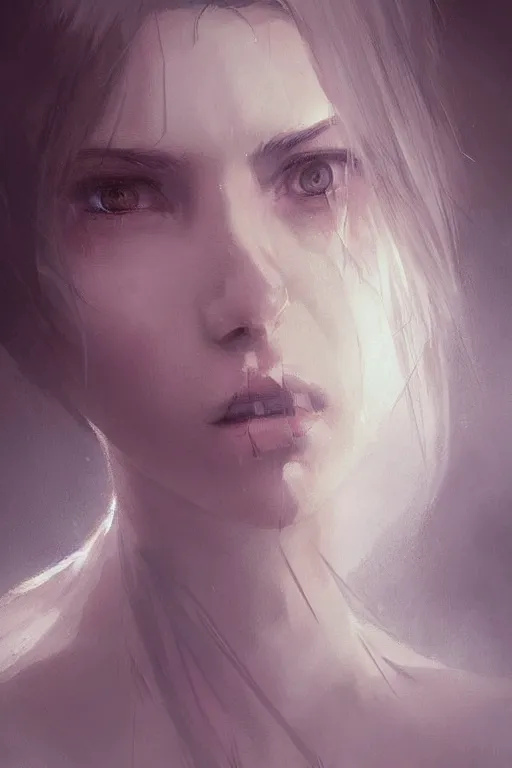 Prompt: portrait of a ghost female, ultra sharp, very detailed, high quality focus by greg rutkowski and wlop