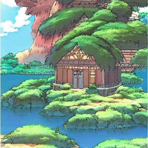 Prompt: beautiful Studio Ghibli scene