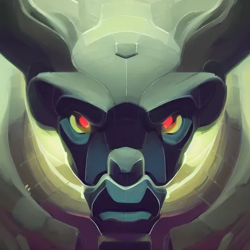 Image similar to face icon stylized minimalist beastwars, loftis, cory behance hd by jesper ejsing, by rhads, makoto shinkai and lois van baarle, ilya kuvshinov, rossdraws global illumination