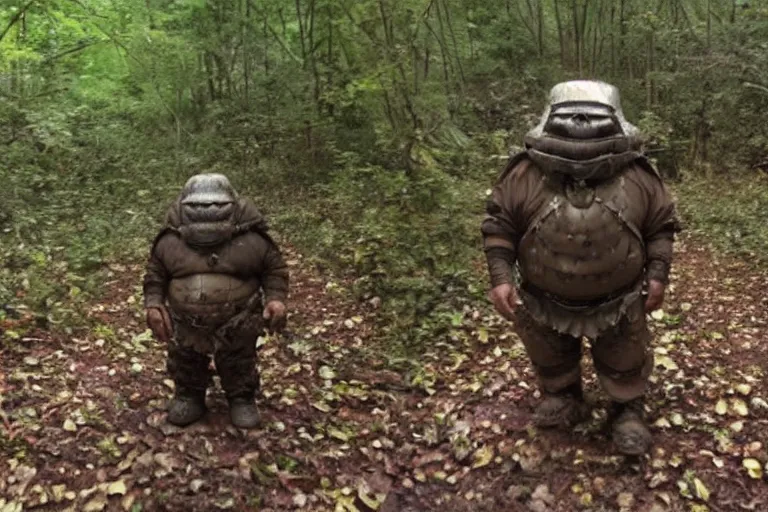 Image similar to 600 pound armored dwarf caught on trail cam