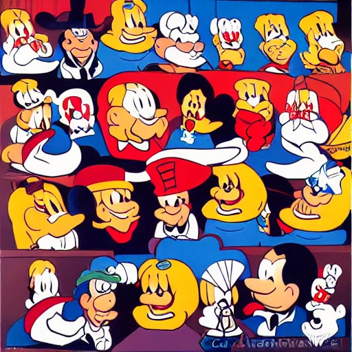 Image similar to scott hanselman portrait art by carl barks