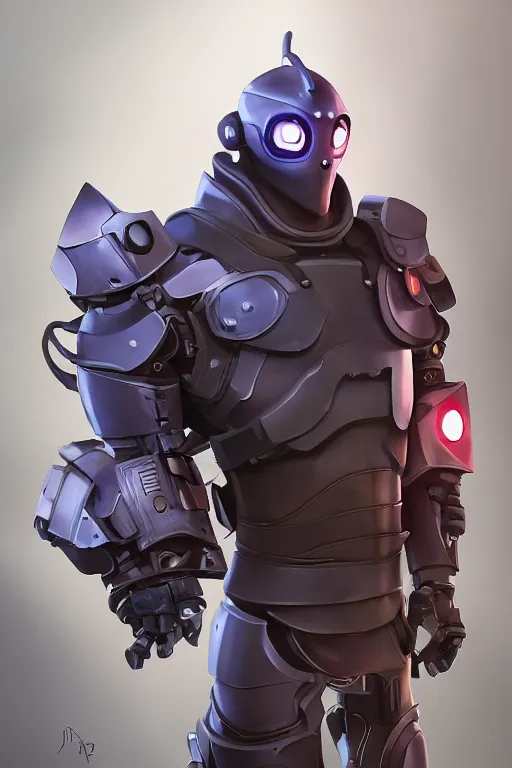 Image similar to epic mask helmet robot ninja portrait stylized as fornite style game design fanart by concept artist gervasio canda, behance hd by jesper ejsing, by rhads, makoto shinkai and lois van baarle, ilya kuvshinov, rossdraws global illumination radiating a glowing aura global illumination ray tracing hdr render in unreal engine 5