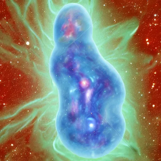 Image similar to humanoid cosmic blob, hd