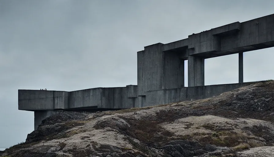 Image similar to big brutalist imperial military base on cliffs, drawing architecture, cinematic shot, by greig fraser, by emmanuel lubezki, robert richardson, hoyte van hoytema, roger deankins, janusz kaminski, alejandro inarritu