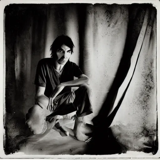 Prompt: james duval by sally mann