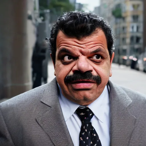 Prompt: luis guzman as mr bean