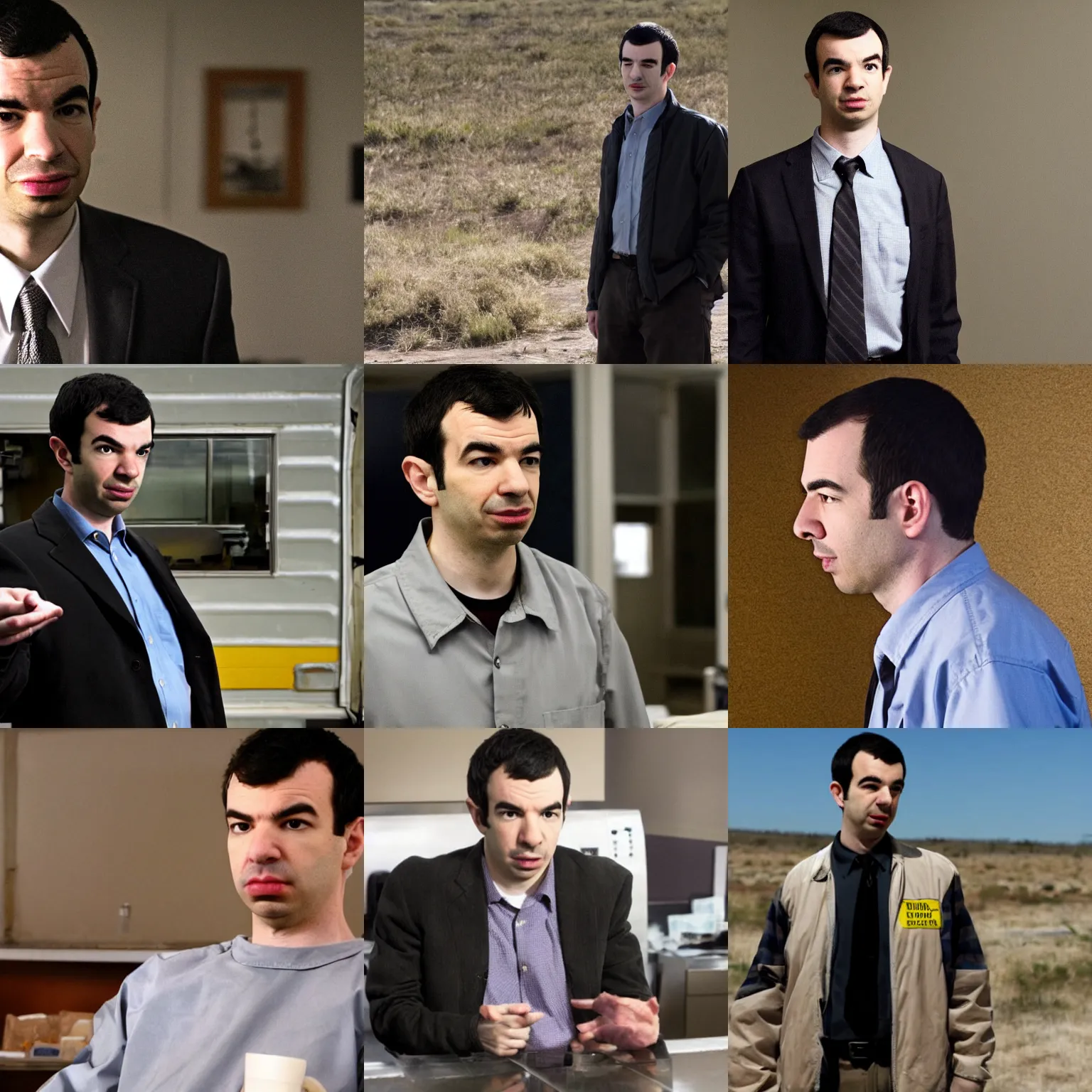 Prompt: nathan fielder in breaking bad