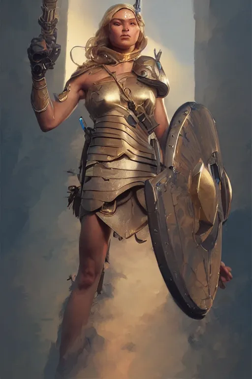 Image similar to valkyrie, accurate anatomy, only two hands, highly detailed, digital painting, artstation, concept art, smooth, sharp focus, illustration, Unreal Engine 5, 8K, art by Ross Tran and greg rutkowski and alphonse Mucha