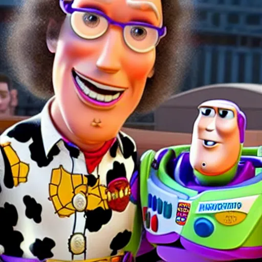 Image similar to howard stern in pixar's toy story