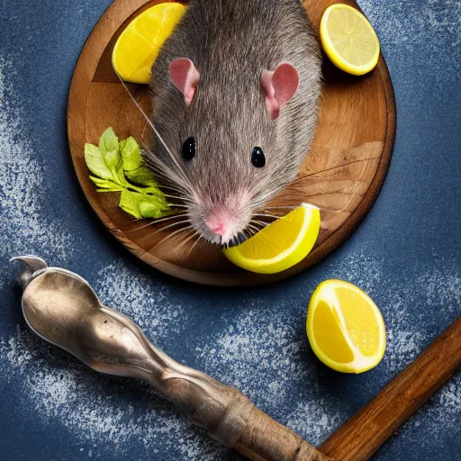 Prompt: delicious rat , 8k , mega high quality , professional food photography , award winning photo , foodporn