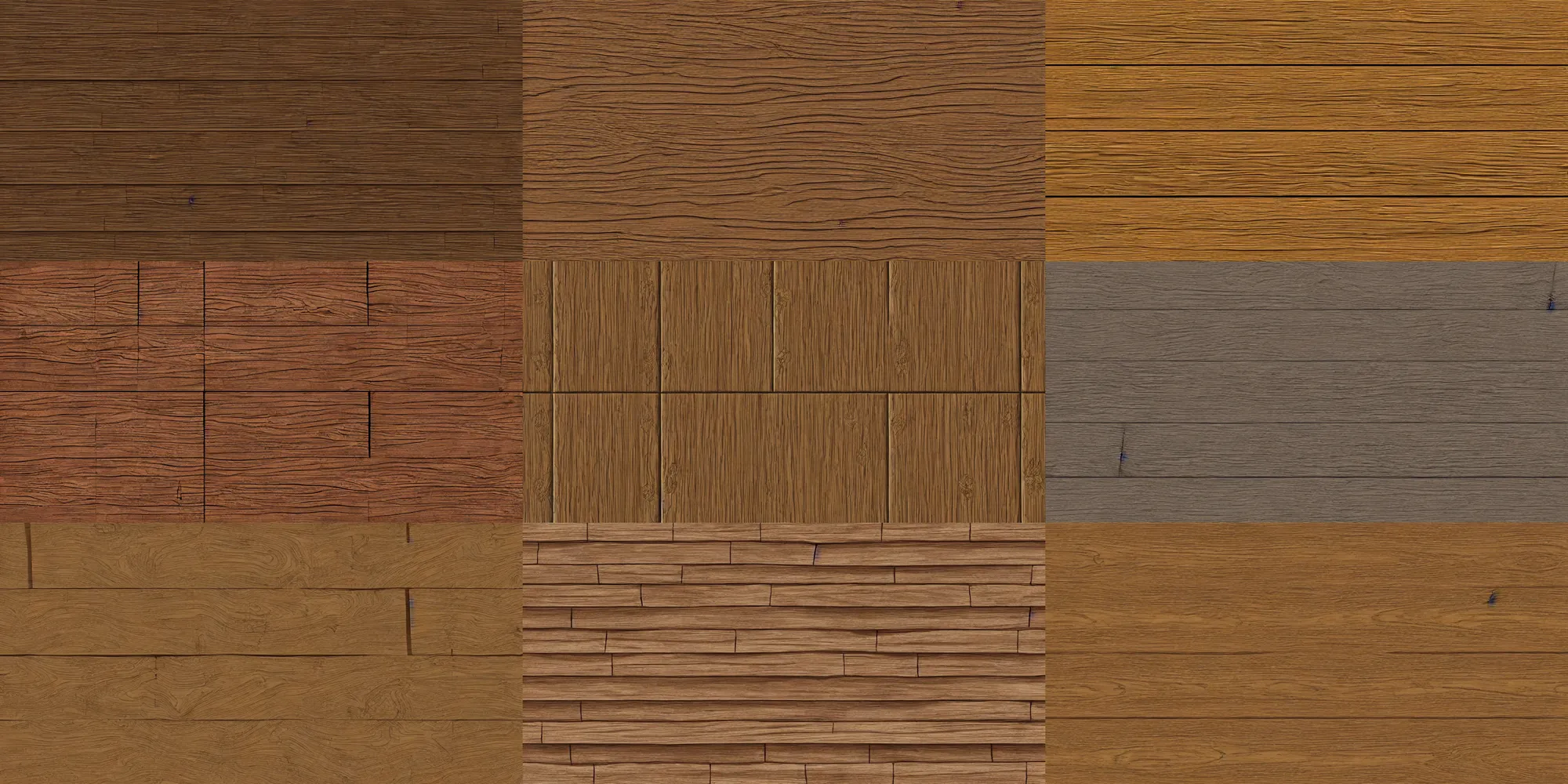 Image similar to tileable texture of detailed wood panels, ambient lighting, cgtextures