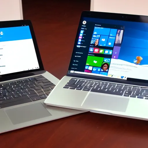 Prompt: Windows 10 on a Macbook