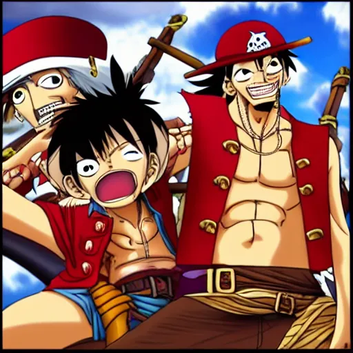 Image similar to Captain Jack Sparrow as Monkey D. Luffy, Anime Captain Jack Sparrow, Stretchy rubber arms