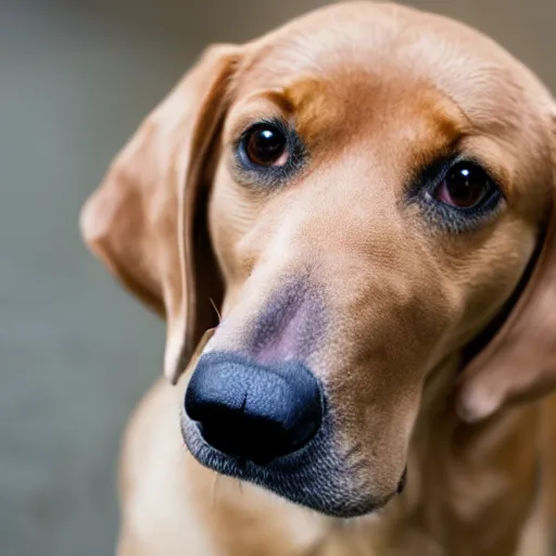 Prompt: cute goldador dog, professional photography, ultra detail, realistic, wearing a knit sweater