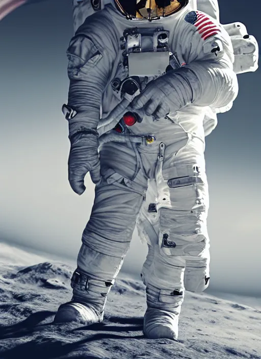 Prompt: astronaut on the moon, in the style of supercell, 8 k, shallow depth of field, intricate detail, 3 d render,