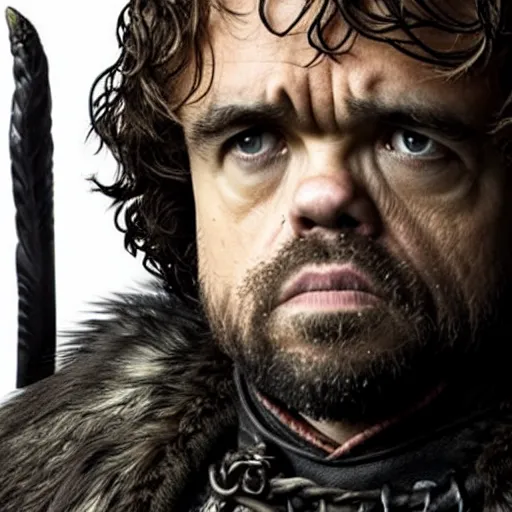 Image similar to peter dinklage as jon snow in game of thrones