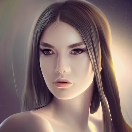 Image similar to a digital photo portrait of a beautiful young android woman. artstation, flickr, hd, 4 k, 3 5 mm, photography, deviantart