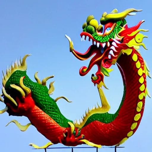 Image similar to chinese dragon, loong