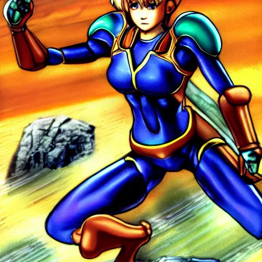 Image similar to Samus Aran, Metroid